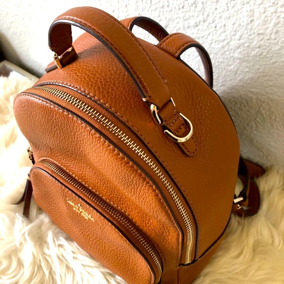 EUC Kate Spade mini leather backpack purse